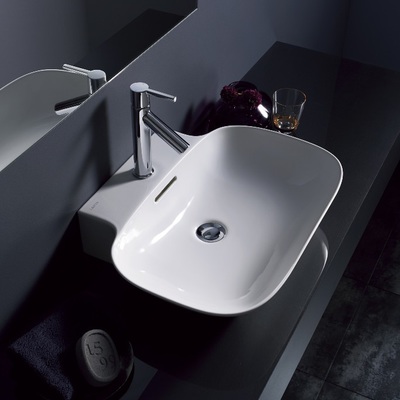 LAUFEN（ラウフェン）洗面器:INOシリーズ「AU16302」ベッセル式楕円型