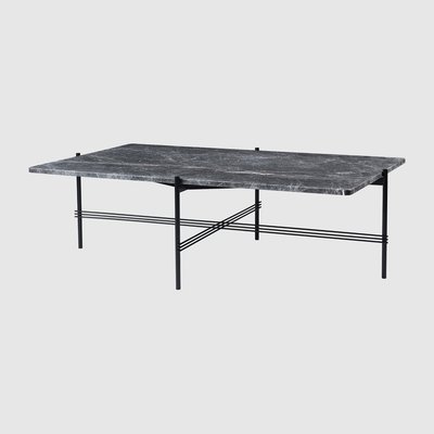 GUBI「TS CoffeeTable 角型コーヒーテーブル 80×130cm」マーブルグレー