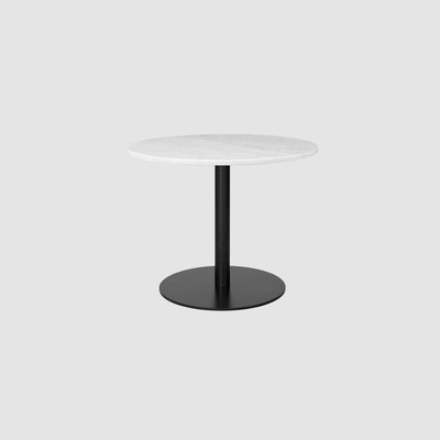 GUBI「1.0 Lounge Table Round φ80cm」マーブルホワイト