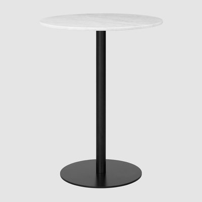 GUBI「1.0 Bar Table Round φ80cm」バ―テーブル マーブルホワイト