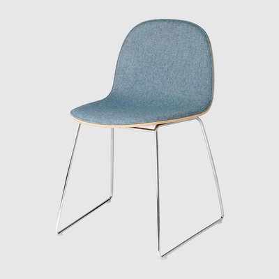 GUBI「2D Dining Chair」2D ダイニングチェア スレッジベース　フロント布張り