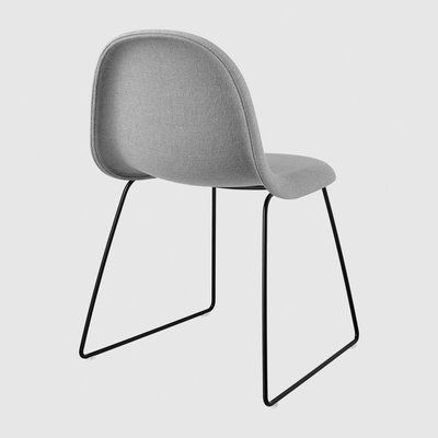 GUBI「3D Dining Chair」3Dダイニングチェア　フル布張り装飾　スレッジベース