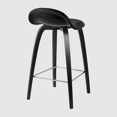 GUBI「3D Counter Stool 65cm」3Dカウンタースツールフロント布張ウッドベース