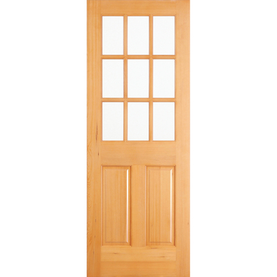 JELD-WEN ジェルドウェン「木製内部ドア 944」ドア厚35mm 透明ガラス  ヘム 室内ドア