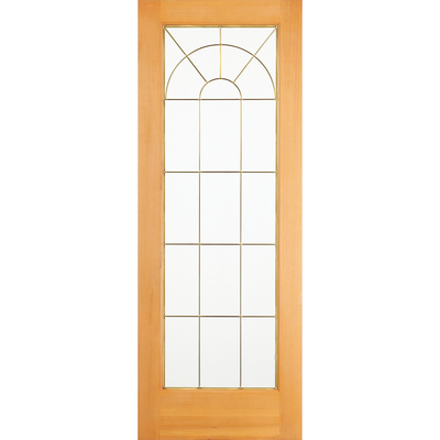 JELD-WEN ジェルドウェン「木製内部ドア 1590」ドア厚35mm 透明ガラス ヘム 室内ドア