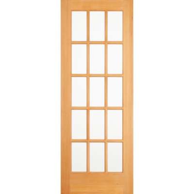 JELD-WEN ジェルドウェン「木製内部ドア 1515」ドア厚35mm 透明ガラス ヘム 室内ドア