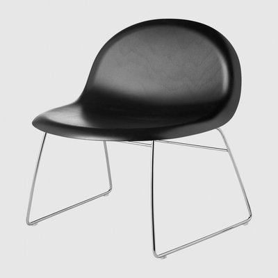 GUBI「3D Lounge Chair」3Dラウンジチェア　ウッドシェルｘスレッジベース