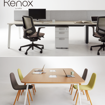 オフィス家具「Renox レノックス」 テーブルシステムRX型
