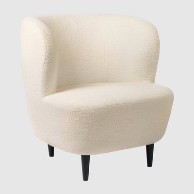 GUBI「Stay Lounge Chair ステイラウンジチェア」スモール　選べる布とウッドベース