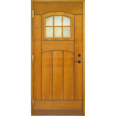 Leksands Dorren レクサンド「LEK-T6-G」ドア厚63mm 木製 玄関ドア