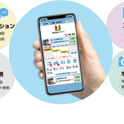建築現場向け情報共有アプリ「現場共有クラウド」