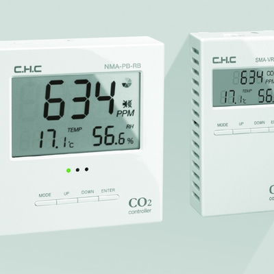 健康被害を未然に防ぐ「CO2センサー・コントローラー（NMA＆SMA）」