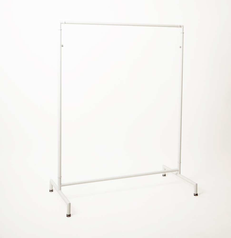 店舗用ハンガーラック「Hanger rack W900」LHG-W900 ホワイト｜LABOT