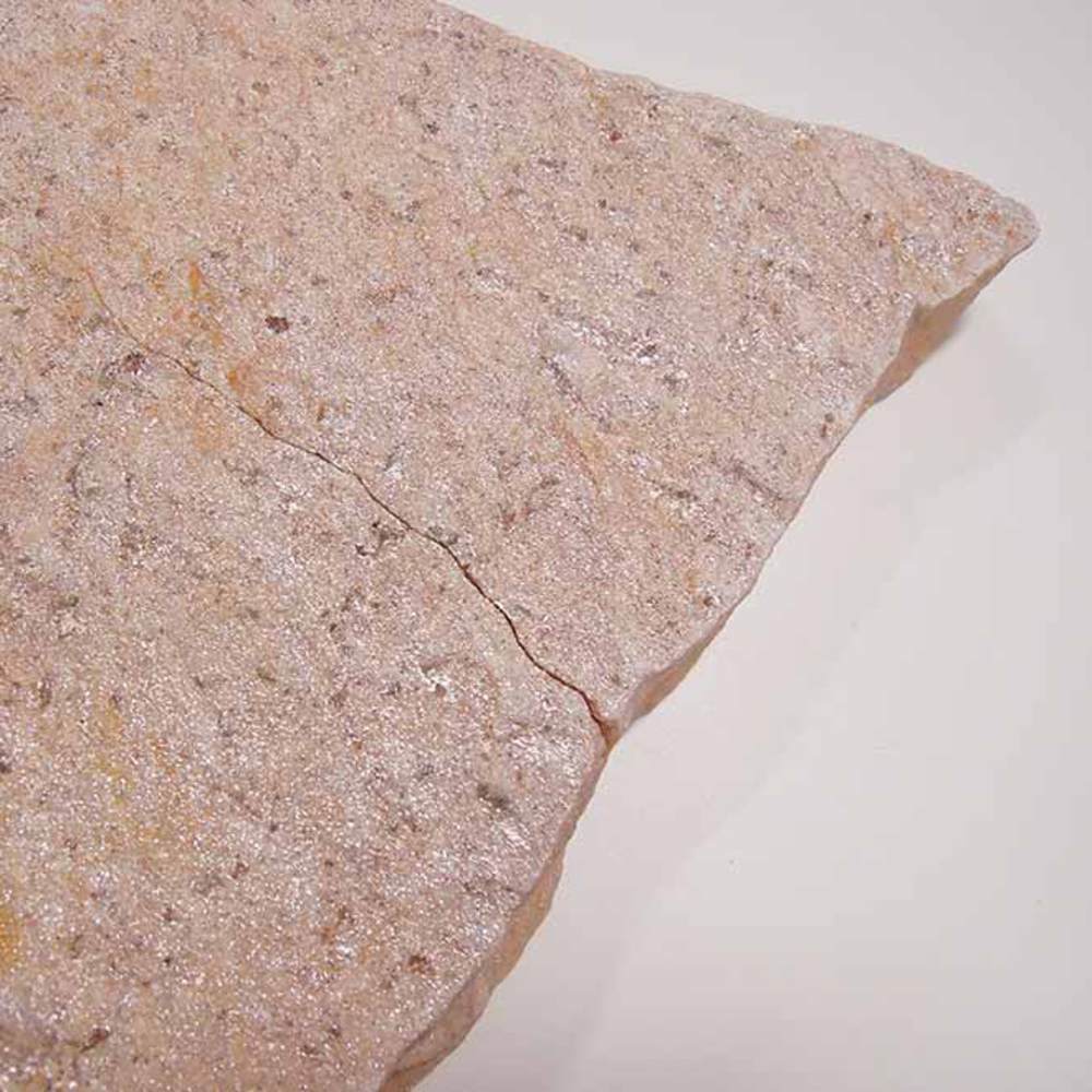 天然石 CRAZY PAVING（乱形石材）クオーツサイト イエロー G1002