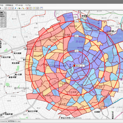 商圏分析の決定版「TerraMap テラマップ」エリアマーケティングGIS