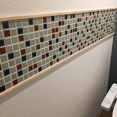 目地付きモザイクタイルシート「DIY TILE」