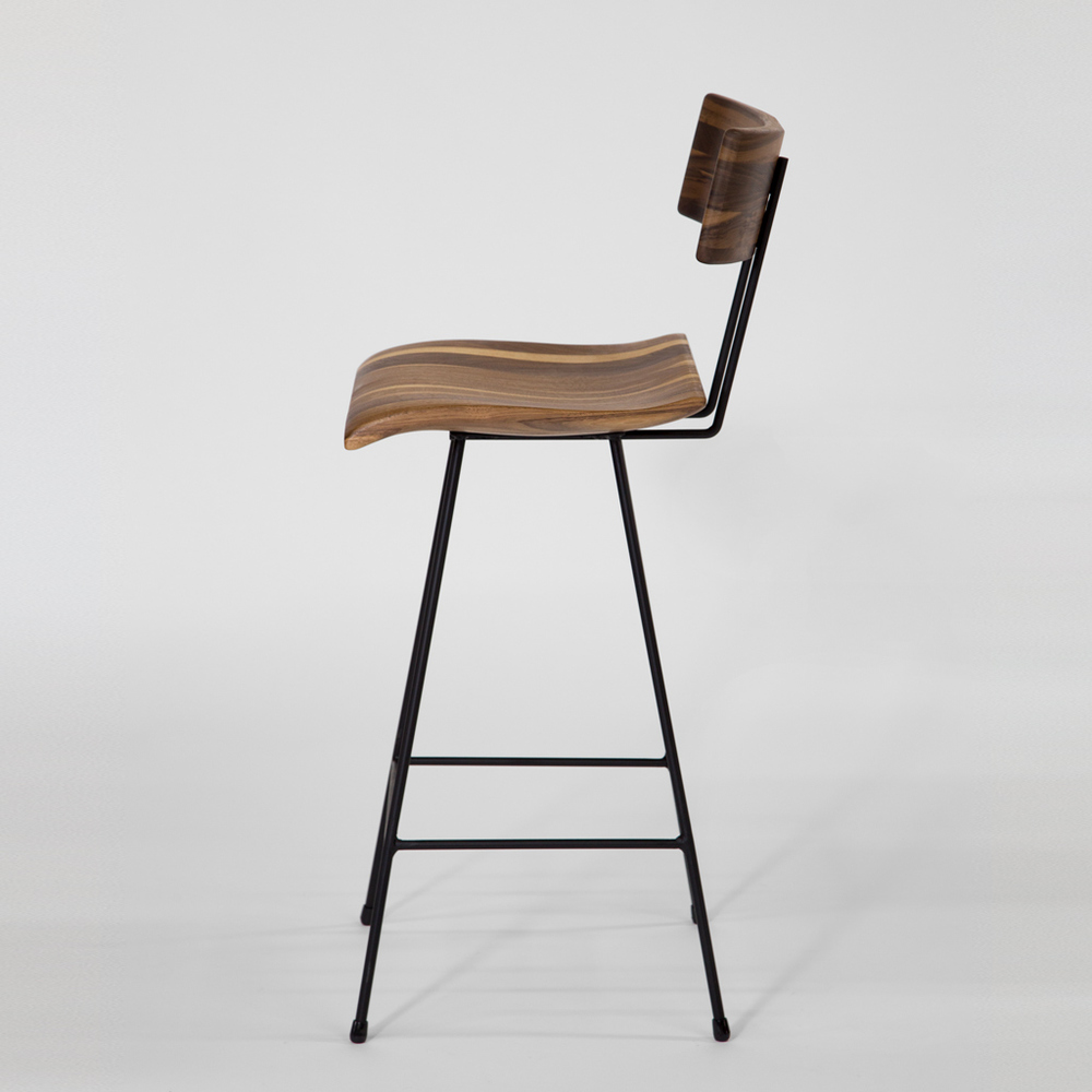 ROUGH&TOUGH「GENE BAR CHAIR ジーンバーチェア02 ウォールナット
