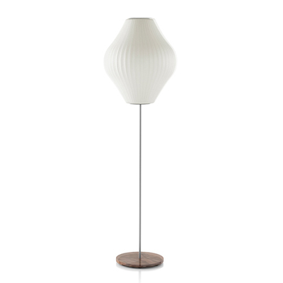HermanMiller「ネルソンバブルランプ」ペア ロータス フロア M ウォルナット