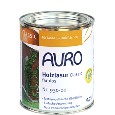 自然塗料「AURO Nr.930」天然油性木材保護塗料 全１７色