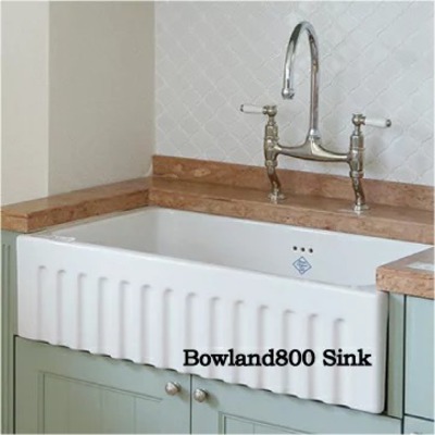 SHAWS（ショーズ）社製「BOWLAND 800 SINK ボウランド 800 シンク」陶器製