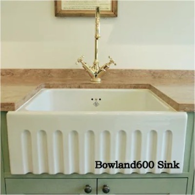 SHAWS（ショーズ）社製「BOWLAND 600 SINK ボウランド 600 シンク」陶器製