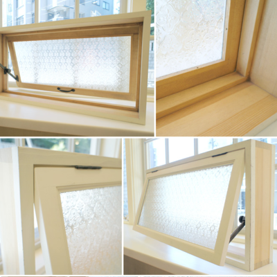木製室内窓「WM-800（上開き）」20色 9パターン W800×H400×D130mm