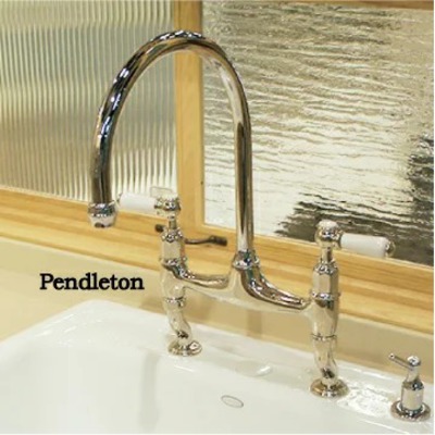 SHAWS（ショーズ）社製「PENDLETON ペンドルトン」キッチン 水栓金具 2色