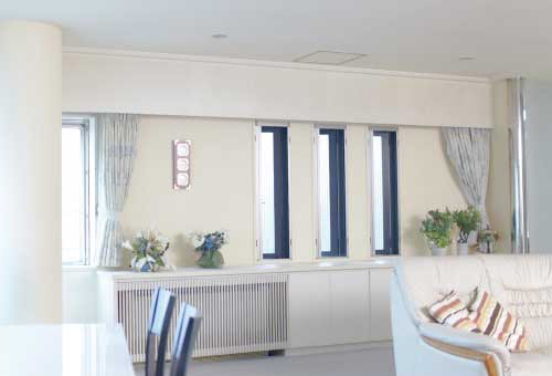 装飾窓用アコーデオン網戸「アルマーデIII」6色 片引き・両引き 収納