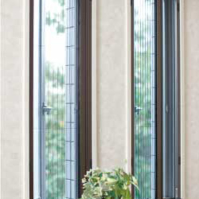 装飾窓用アコーデオン網戸「アルマーデIII」6色 片引き・両引き 収納