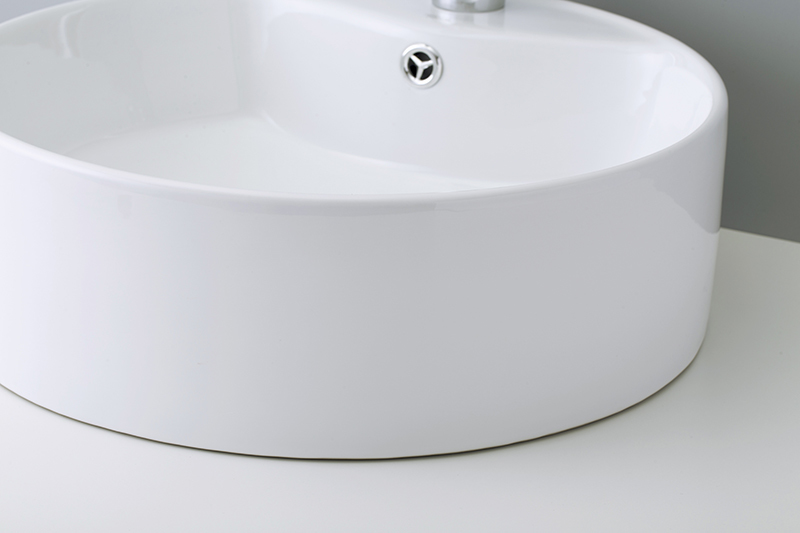 シンプル洗面ボウル ホワイト-01 B001」W465×D465×H155mm 置き型 シンプル洗面ボウル ホワイト-01 B001」W465×D465×H155mm 置き型