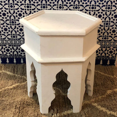 GADAN モロッコ家具 テーブル「モロカン六角テーブル」