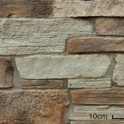 石の表面が風化したイメージのCAN’STONE「レッジ（LEG-1）」