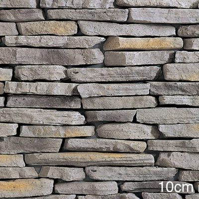 石のコバ部分の石積み調壁材CAN’STONE「ヒルサイドレッジ（HSL-3）」