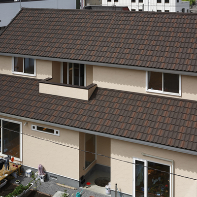 ハイブリッド屋根材 デクラ屋根システム 南欧風タイル屋根 デクラミラノ Decra Milano 株式会社ルーフタイルグループジャパン 建材トレンド ハイブリッド屋根材 デクラ屋根システム 南欧風タイル屋根 デクラミラノ Decra Milano 株式会社ルーフタイルグループジャパン 建材トレンド