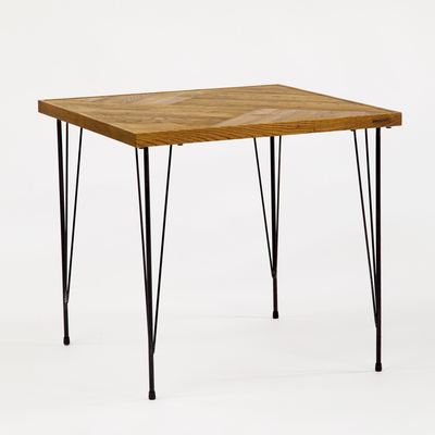 ROUGH&TOUGH「COOKE TABLE クックテーブル」ナラ無垢材 幅90～180cm