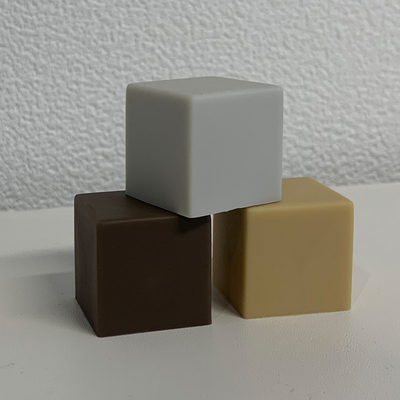 ゴム戸当り「Cube（キューブ）」３色