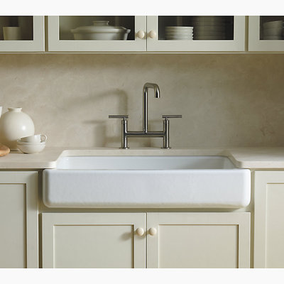 KOHLER コーラー「Whitehaven ホワイトへブン キッチン用シンク」K-6488-0