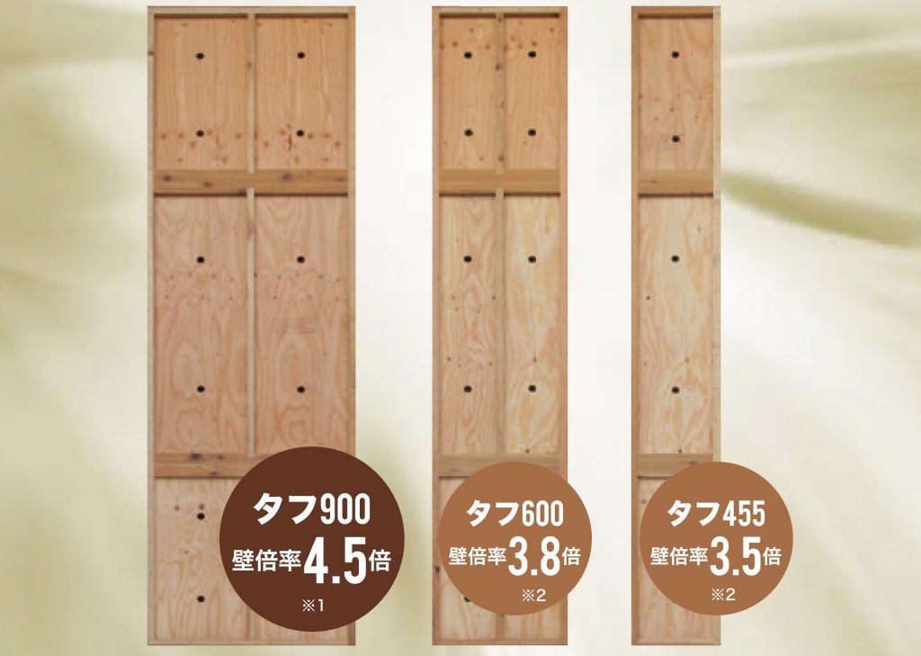 「タフボード」は3タイプのラインナップ