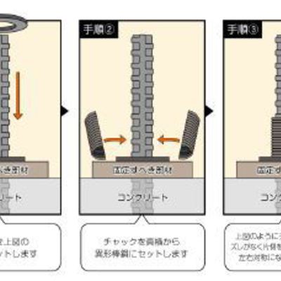チャックナット 手順(1)