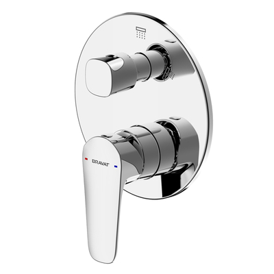 BRAVAT シングルレバーハンドル（2-Way）「PB8173218CP-2A-07」 クローム