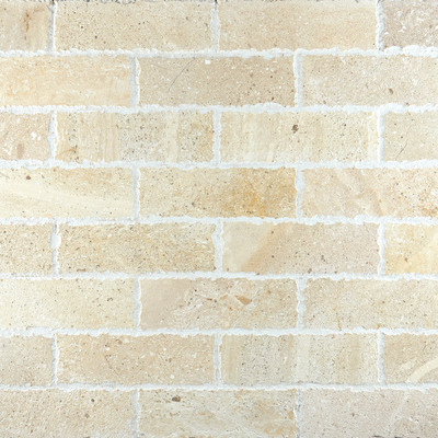 内外装壁タイル「グローブランド　ピュアライム（B-PUL）」100×300角：天然石灰石