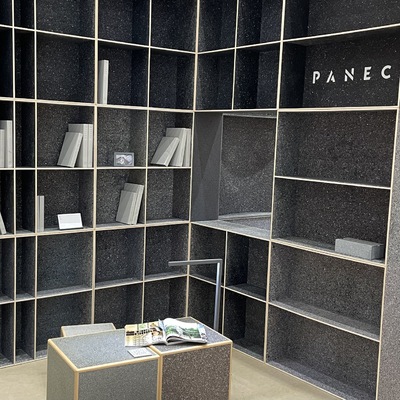 サステナブルな環境配慮型建材・繊維リサイクルボード『PANECO』で製作した家具