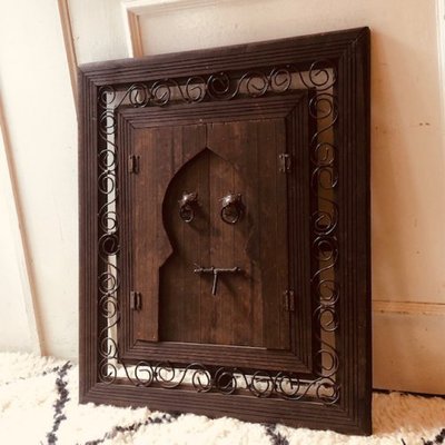 GADAN 建材・DIYパーツ デコレーション「モロッコ木製扉」