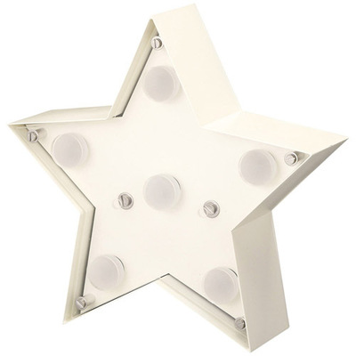 LEDバックライト表札「Starry スターリー STR-4」W372×H152 ステンレス箱型