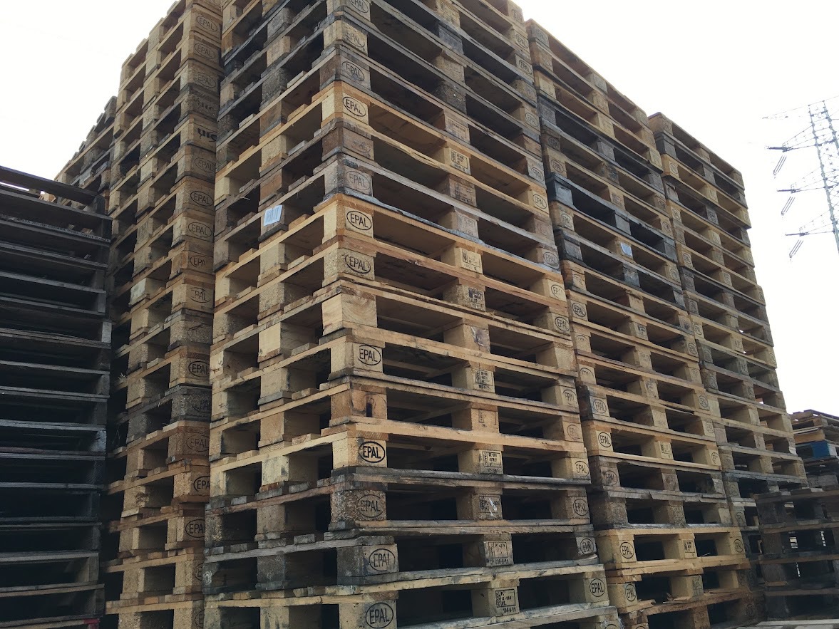 ユーロパレット W1200㎜*D800㎜*H140㎜ Euro Pallet｜PalletLoop 