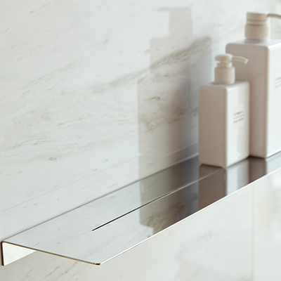 innoci シェルフ「ND7165C」クローム ステンレス製