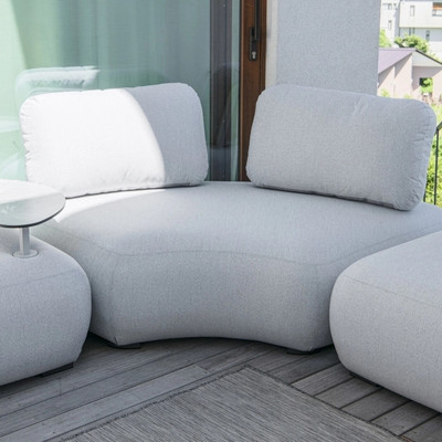 全体的に丸みを帯びたシンプルなコーナーソファ「SB90 Corner Sofa」