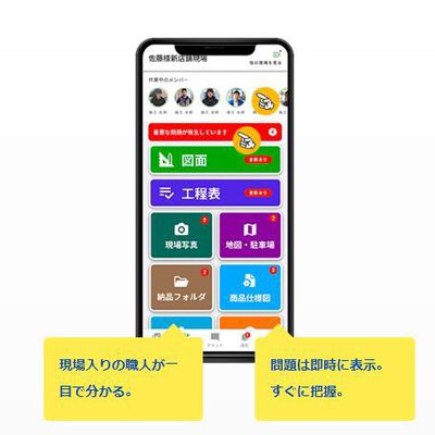 直感的に使えるデザイン。スマホに不慣れでもラクラク操作。