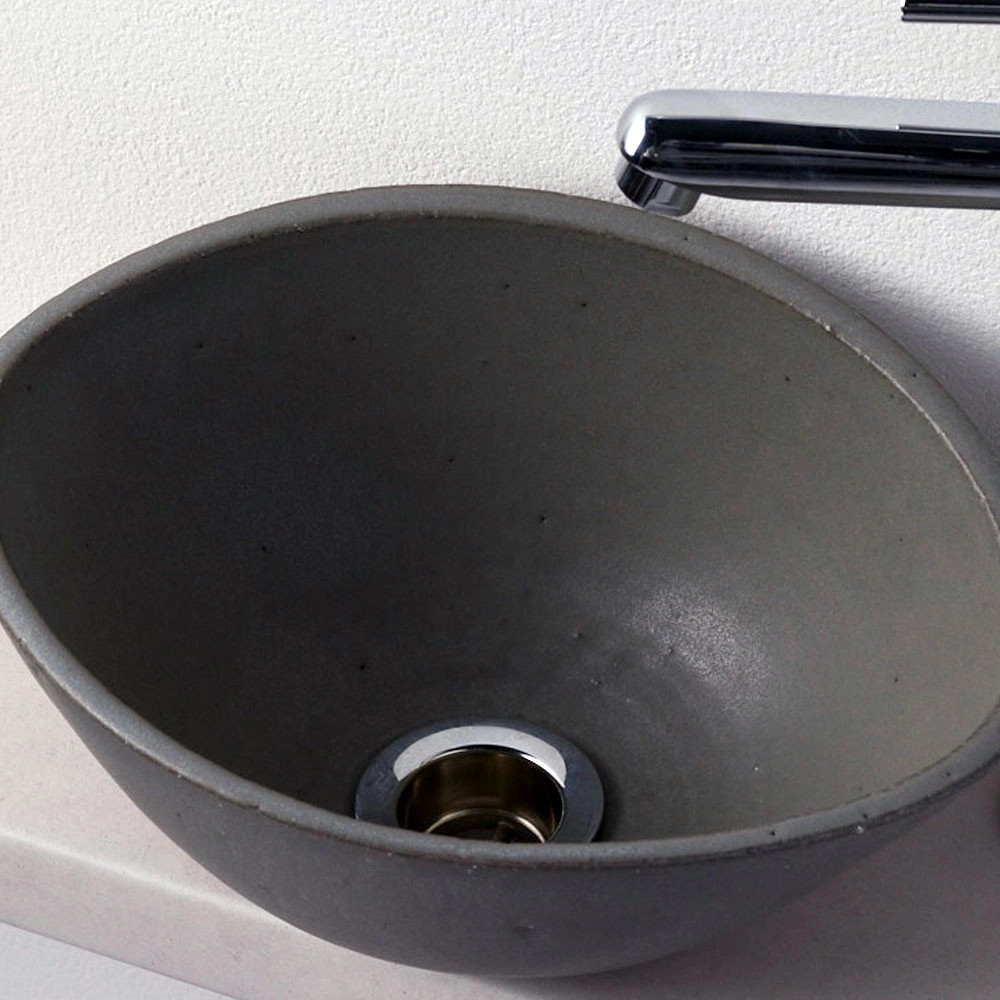 WA BASIN/WA 小型手洗いセット」美濃焼手洗いボウル(SUMI)+ WA BASIN/WA 小型手洗いセット」美濃焼手洗いボウル(SUMI)+