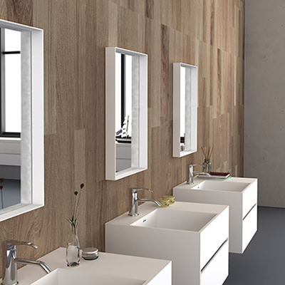 DMS ミラー「WMR48-2F1W-Wh」W600×H600×D50mm サムネイル画像3